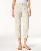 Style & Co Cropped Cargo Pants, Only At Macy's