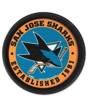 Wincraft San Jose Sharks Flat Team Puck