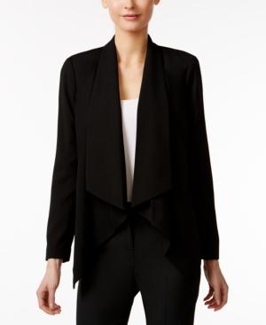 Calvin Klein Shawl-collar Flyaway Jacket