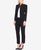 Tahari Asl Embellished Open-front Pantsuit