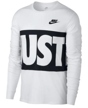 Nike Men's Sportswear Long-sleeve Just Do It T-shirt
