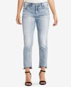 Silver Jeans Co. Loose Step-hem Boyfriend Jeans