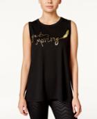 Jessica Simpson The Warm Up Get Moving Graphic Tank Top Only At Macy's