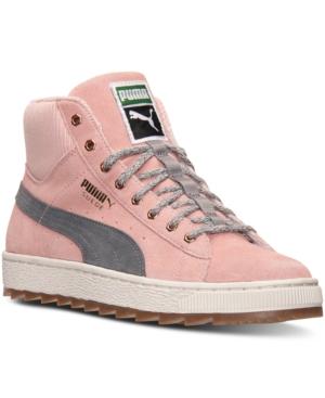 Puma Women's Suede Winterized Rugged Casual Sneakers From Finish Line
