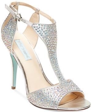 Blue By Betsey Johnson I Do Evening Sandals Women's Shoes