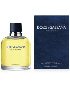 Dolce & Gabbana Pour Homme Eau De Toilette Spray, 6.6 Oz.
