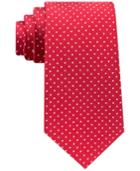 Club Room Men's Repp Dot Silk Tie, Only At Macy's