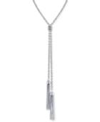 2028 Silver-tone Tassel Lariat Necklace, A Macy's Exclusive Style