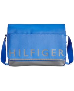 Tommy Hilfiger Men's Signature Stripe Messenger Bag