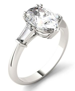 Moissanite Pear Engagement Ring (2-1/2 Ct. Tw.) In 14k White Gold