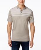 Tasso Elba Men's Blocked Birdseye Polo Shirt, Classic Fit