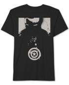 Jem Men's Captain America Stencil T-shirt