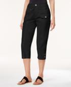 Style & Co. Cargo Capri Pants, Only At Macy's