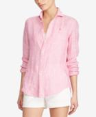 Polo Ralph Lauren Relaxed-fit Striped Linen Shirt