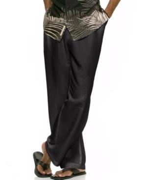Cubavera Solid Linen-blend 30 Drawstring Pants