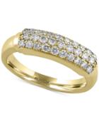 Trio By Effy Diamond Ring (5/8 Ct. T.w.) In 14k White, Yellow Or Rose Gold