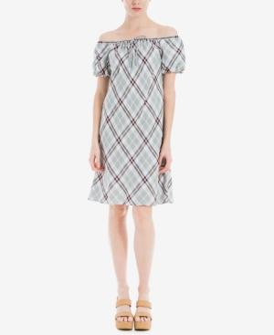 Max Studio London Off-the-shoulder Shift Dress