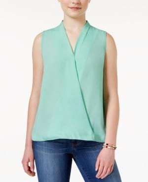 Hippie Rose Juniors' High-low Surplice Top