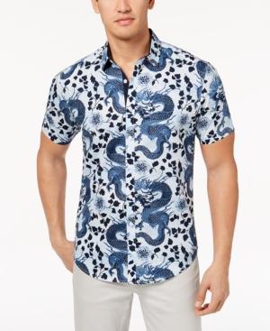 Inc International Concepts Men's Dragon Shirt, Created For Macy's