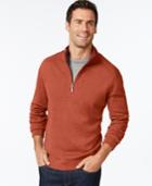 Tommy Bahama Flip Side Reversible Zip Neck Sweater