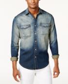Sean John Men's Defiance Wash Shirt