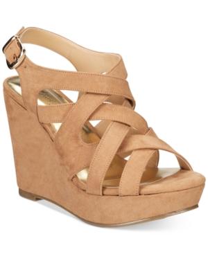 Thalia Sodi Maddora Platform Wedge Sandals, Only At Macy's Women's Shoes