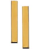 Polished Stick Stud Earrings In 10k Gold