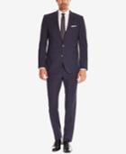 Boss Men's Slim-fit Super 100 Italian Virgin Wool Suit
