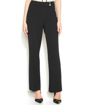Calvin Klein Curvy-fit Bootcut-leg Trousers