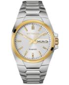 Wittnauer Men's Brody Diamond Accent Stainless Steel Bracelet Watch 48x41mm Wn3045