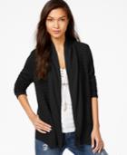 Lucky Brand Long-sleeve Contrast Cardigan