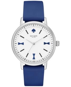 Kate Spade New York Women's Crosby Blue Silicone Strap Watch 34mm 1yru0873