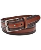 Fossil Men's Boston Embossed Leather Belt