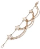 Givenchy Gold-tone Crystal Shooting Star Flex Bracelet