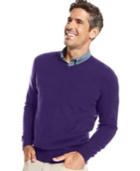 Club Room Big And Tall Cashmere V-neck Sweater