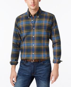 Barbour Castlebay Plaid Long-sleeve Shirt, A Macy's Exclusive Style