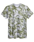 Univibe Men's Bamboo Leaf Graphic-print T-shirt