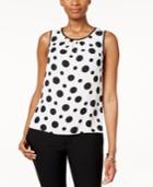 Nine West Dot-print Shell