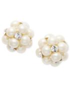 Charter Club Simulated Pearl Cluster Stud