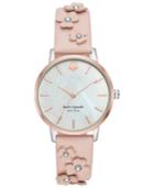 Kate Spade New York Women's Metro Pale Vellum Leather Strap Watch 34mm