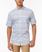 Club Room Men's Stripe Shirt, Only At Macy's