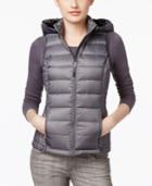 32 Degrees Packable Down Hooded Puffer Vest