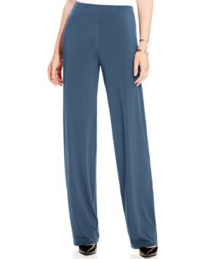 Alfani Petite Wide-leg Knit Pants, Only At Macy's
