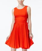 Xoxo Juniors' Sleeveless Lace-back A-line Dress