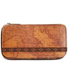 Patricia Nash Signature Map Oria Zipper Bifold Wallet