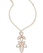I.n.c. Gold-tone Stone And Crystal Pendant Necklace, 28 + 3 Extender, Created For Macy's