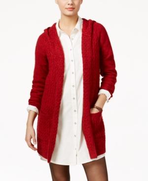 G.h. Bass & Co. Hooded Open-front Cardigan