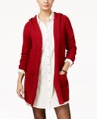 G.h. Bass & Co. Hooded Open-front Cardigan