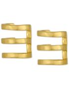 Rachel Rachel Roy Gold-tone Three Row Ear Cuffs