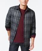 Alfani Plaid Jacket With Faux Fur Lining, Only At Macy's